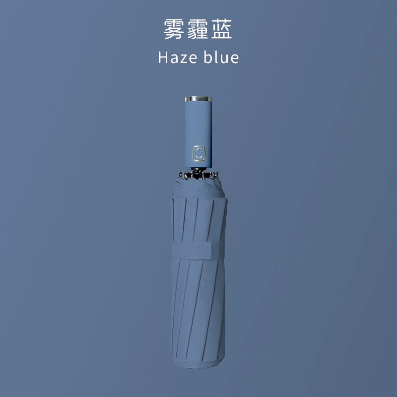 Automatic big umbrella solar-powered, fully automatic, sun protection, UV protection