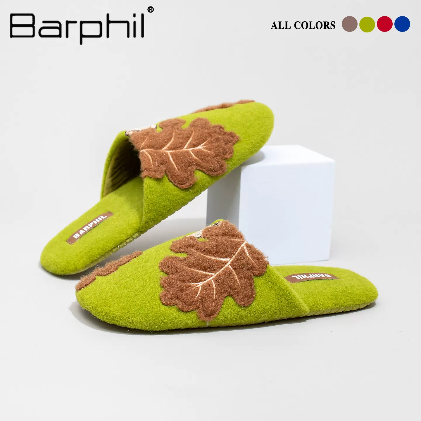 居家包头毛毡拖室内保暖秋冬家居情侣棉拖鞋防滑静音高级感毛毛拖