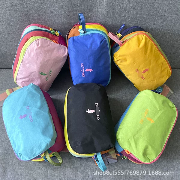 2026 New Dopamine Toiletry Bag, Ultra-Light Waterproof Crossbody Bag, Alpaca 4L Sandwich Clutch Bag, Multifunctional
