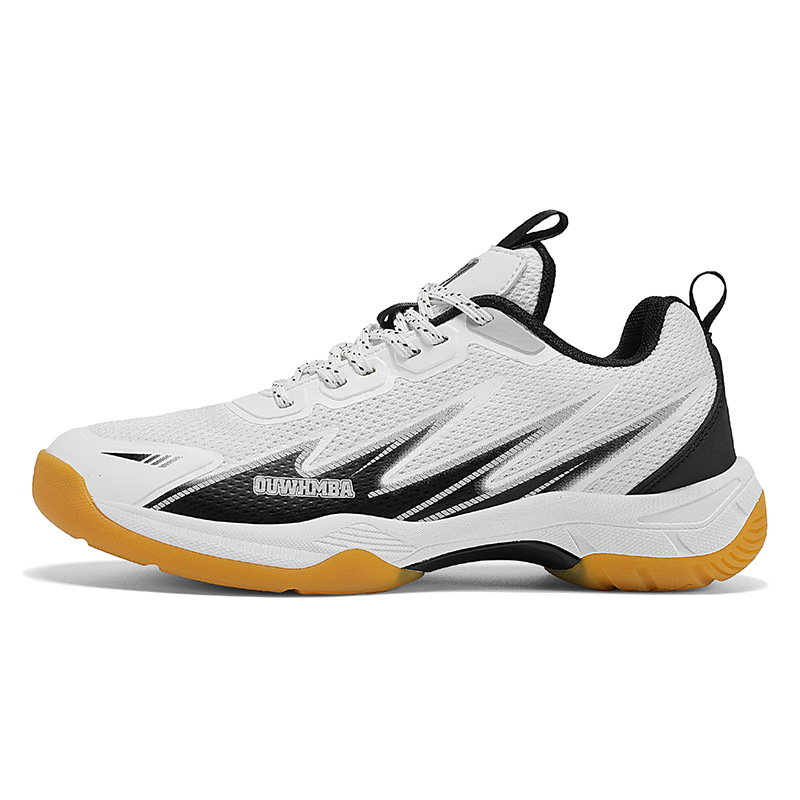 Nuevos zapatos de bádminton transfronterizos para parejas respirables y amortiguadores, tenis, voleibol, tenis de mesa, zapatos de entrenamiento deportivo