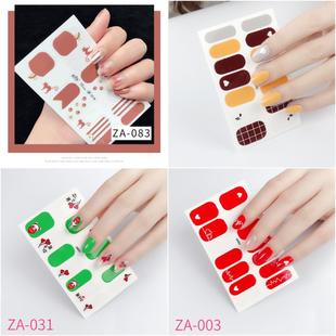 ZA Hand Nail Sticker Full Sticker Nail Art Sticker Nail Art Sticker Nail Art Tool Lasting Waterproof