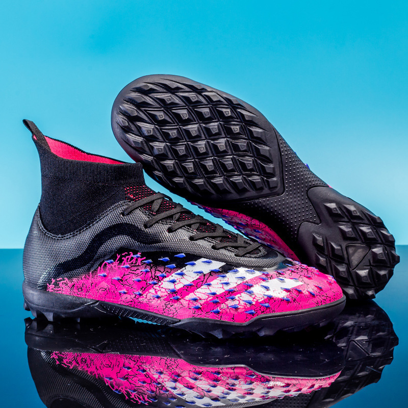 Fábrica al por mayor Cromesi zapatos de fútbol de alta altura estudiantes AG clavos TF clavos zapatos de entrenamiento de competencia