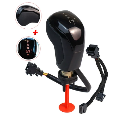 Trade Suitable for Volkswagen Automatic: Cab and accessories - bright-black-flat-leather-red-light-automatic-transmission