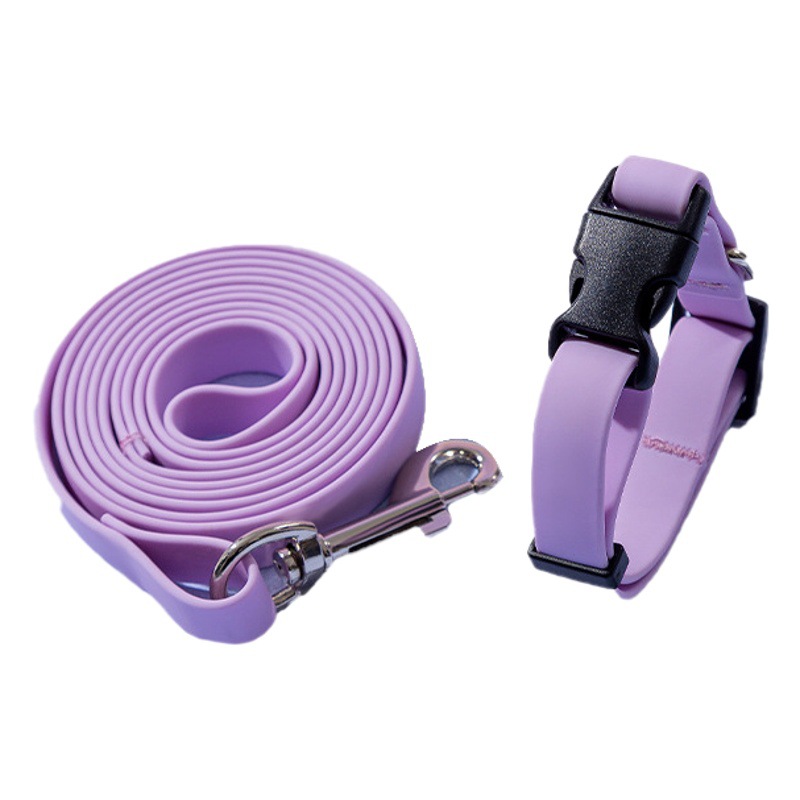 Perro macaron color collar Correa perros medianos y pequeños caminando cuerda perro mascota perno ajustable perro cuerda