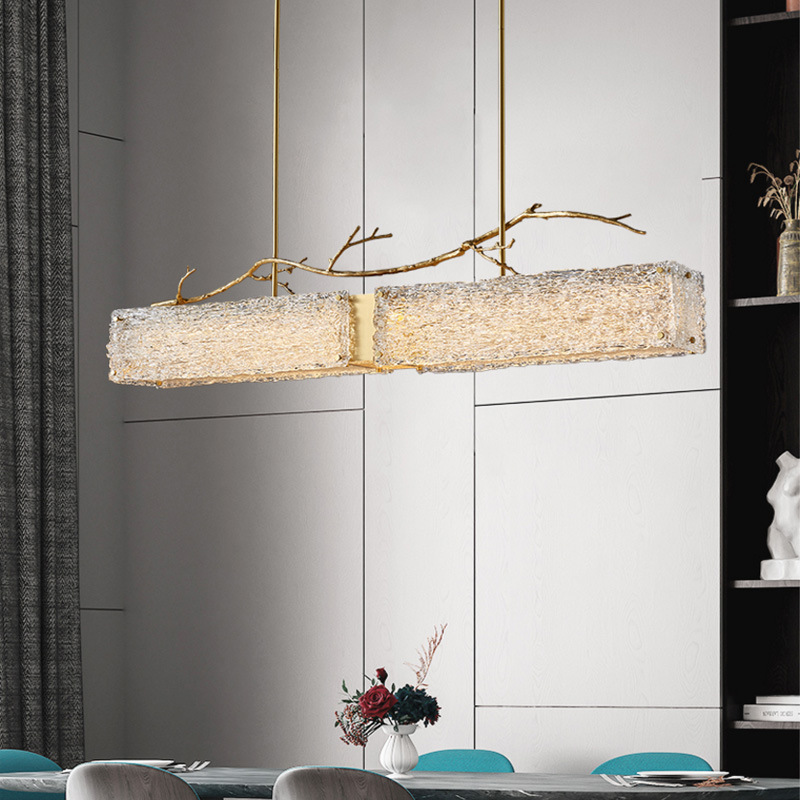 Nuevo candelabro de luz de salón de té chino, diseñador de estilo nacional de lujo, lámparas de diseño largo artístico, barra de bar de estilo chino, mesa de estudio, mesa de comedor