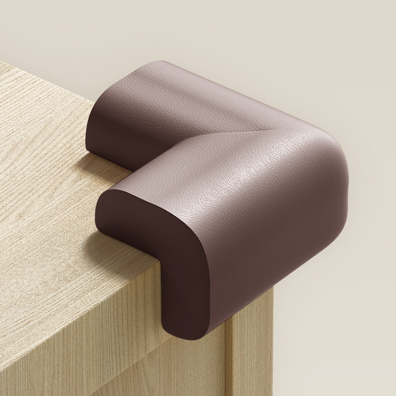 스티커가 없는 커피 코너 보호대 4팩