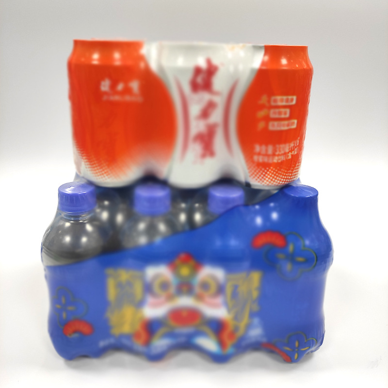 Suministro de fábrica PE película Termocontraíble película de sellado de plástico transparente PE película Termocontraíble bolsa de encogimiento al por mayor en stock película de encogimiento