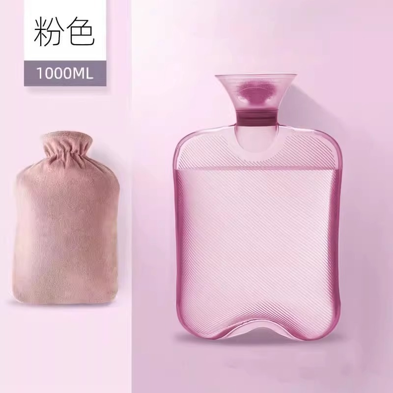 湯たんぽに水を入れて、防爆透明の大きいサイズを厚くします。|undefined