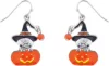 001-86. Cat Pumpkin Earrings