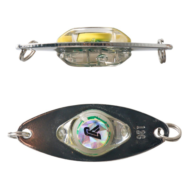 12g Sequin Fish-Attracting Light Led Fish-Eye Light Underwater Fish-Gathering Light Fish-Attracting Light for Sea Fishing Lure Fishing Night Fishing with Fish-Attracting Light