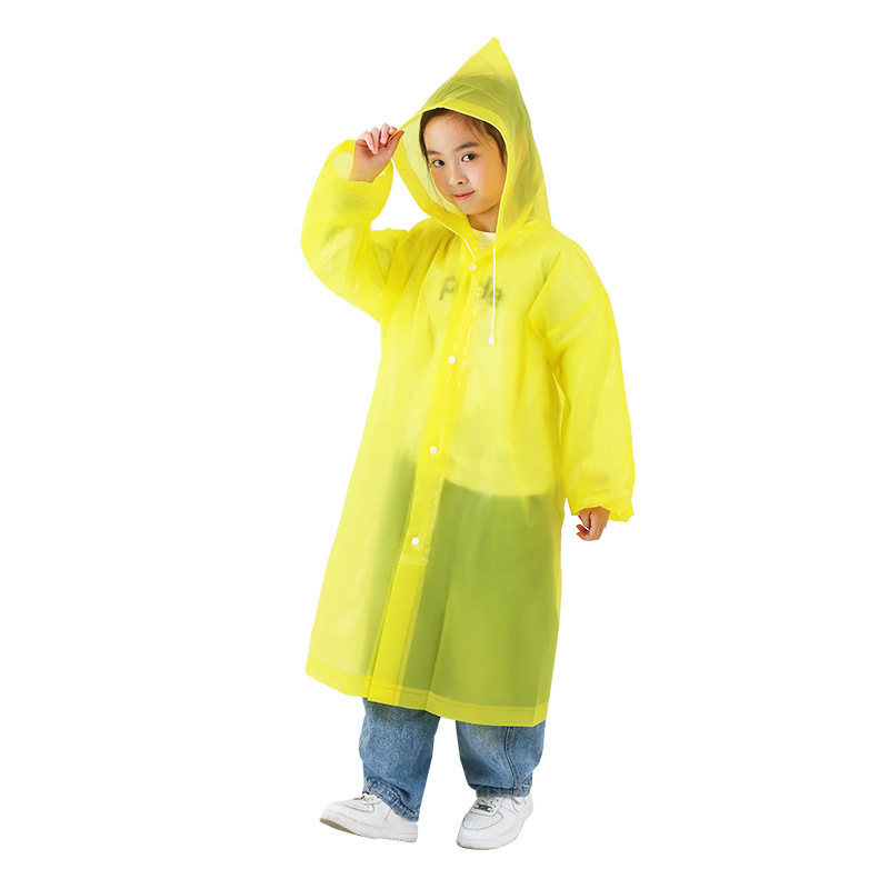 儿童雨衣加厚加長非一次性便携书包位全身防雨披|undefined