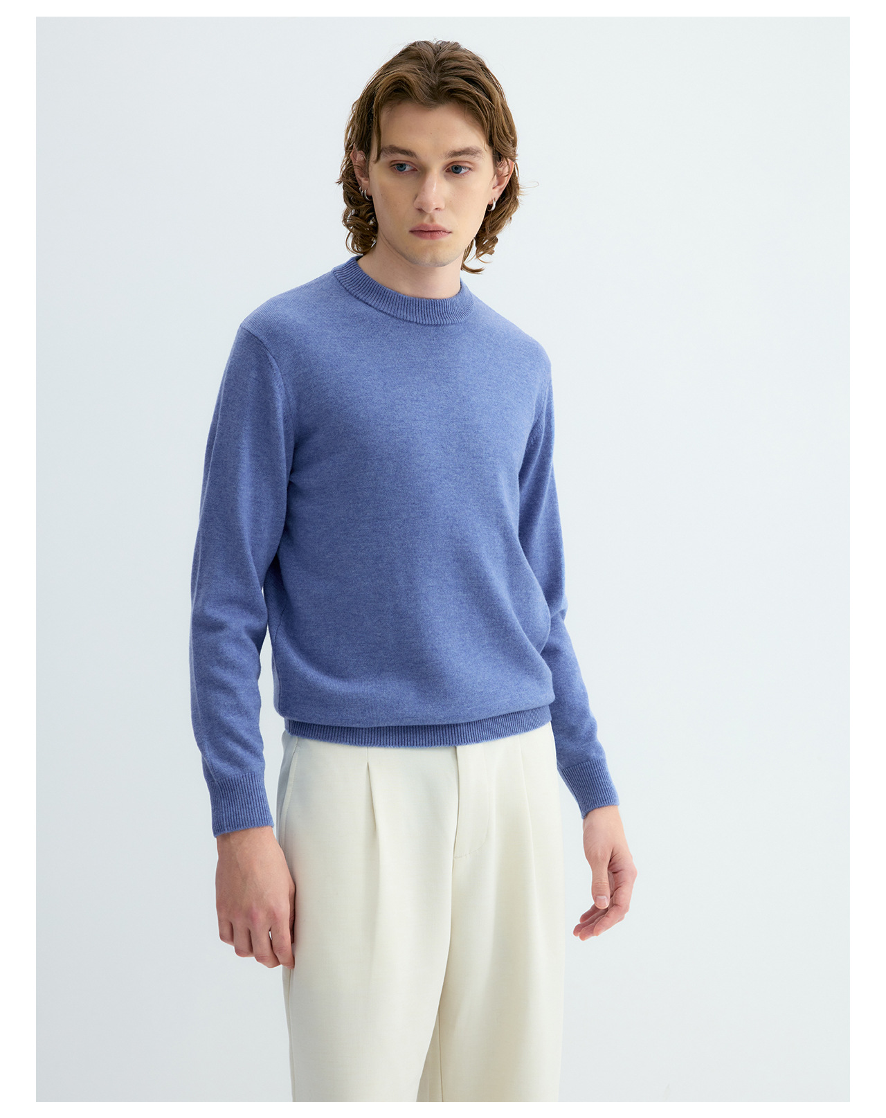 UNF Merino Wool Half-Turtleneck Sweater