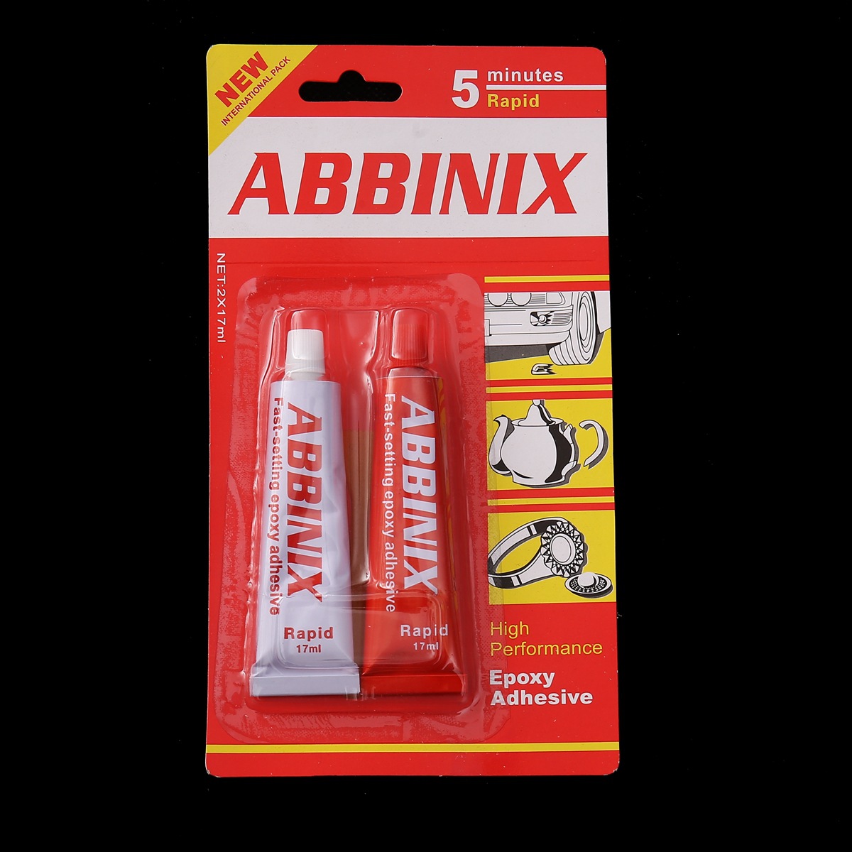 跨境外贸热销款环氧AB胶  混合用耐高温组合胶速干强力胶