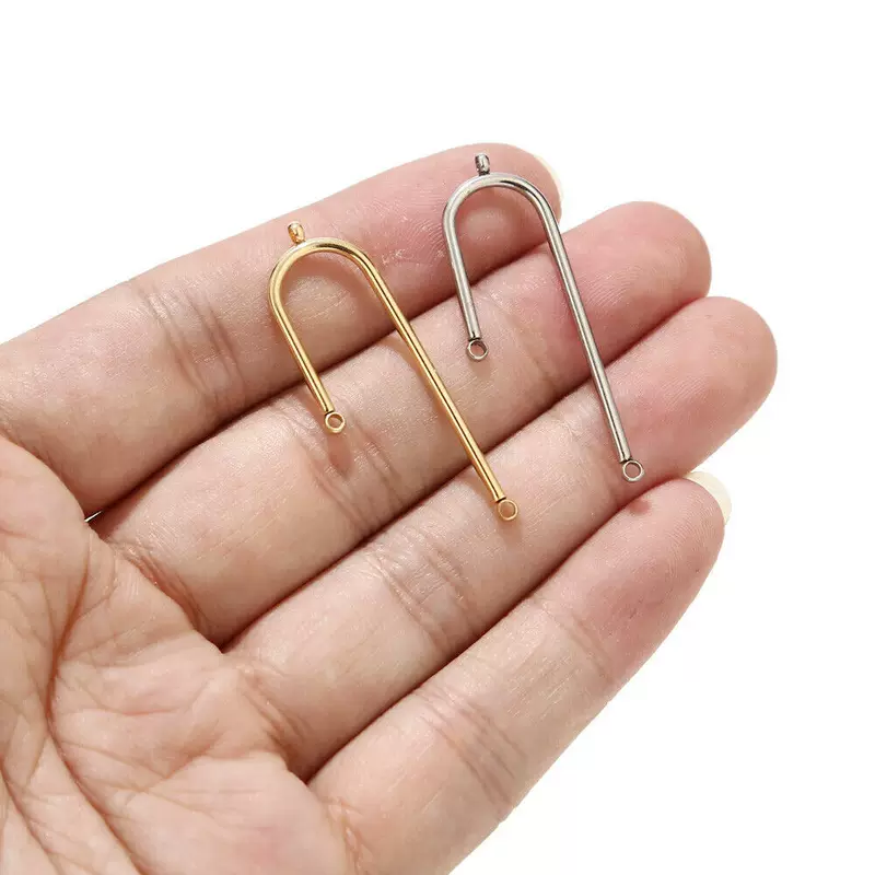 Серьги из нержавеющей стали, подвеска ручной работы, аксессуары, DIY, материал