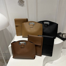 批发简约轻奢手拿包女包2025冬新款大容量质感公文包高级感子母包