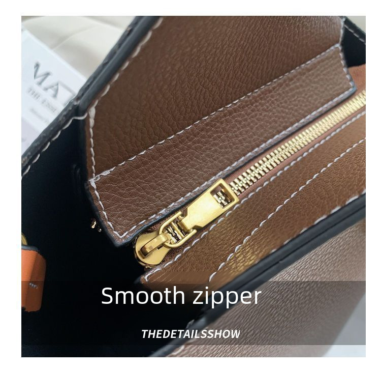 Γυναικεία τσάντα χονδρικής χονδρικής τσάντα εξειδικευμένου σχεδιασμού γυναικεία τσάντα σε αντίθεση χρώματος τσάντα κουβά τσάντα καλαθιού φαγητού_voghion.com