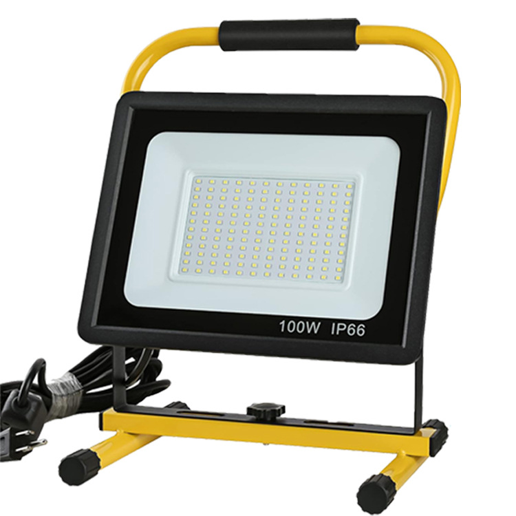 LED ciudad eléctrica portátil luz de trabajo móvil portátil noche mercado puesto de luz al aire libre camping luz fábrica al por mayor