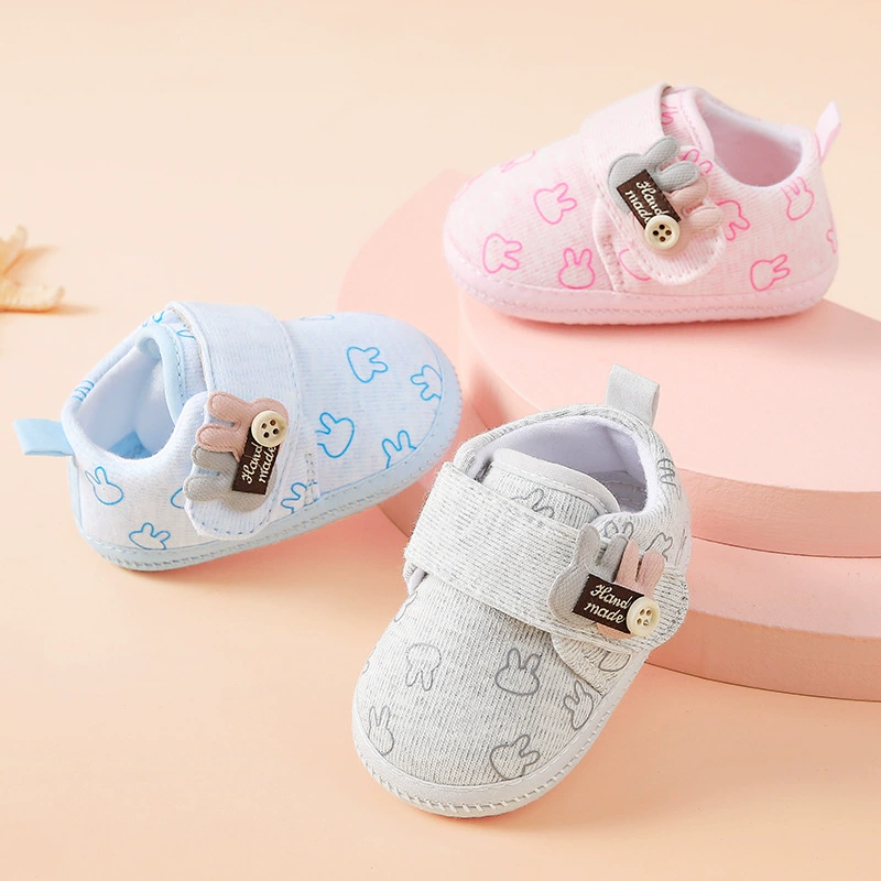 2022 осень и зима Новая детская обувь для малышей для мальчиков и девочек детская обувь с мягким дном хлопковая дышащая обувь для новорожденных