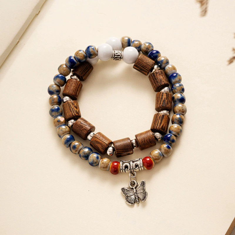 Accessory, ethnic retro beaded bracelet, ethnic style, boho style