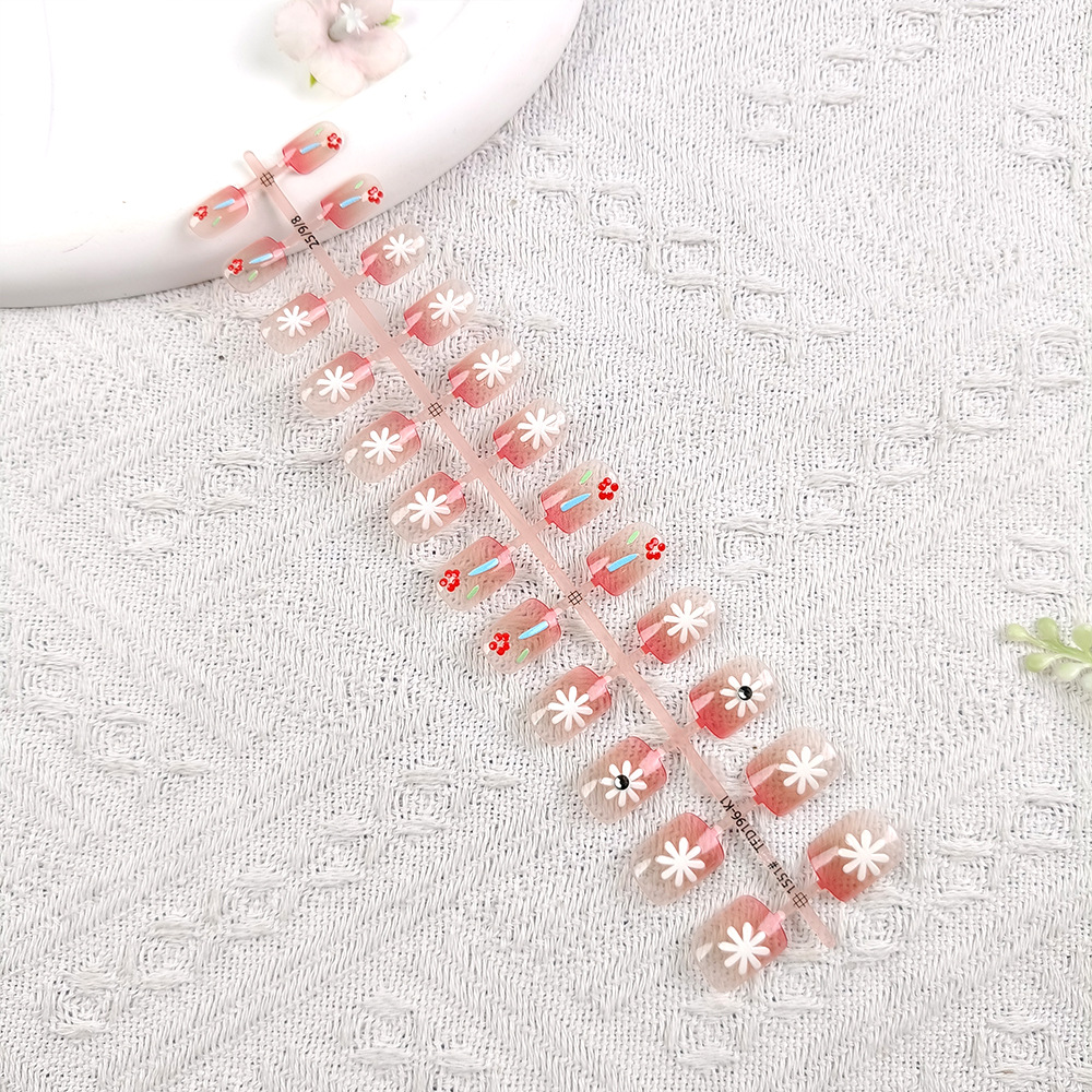 Impresión de diamante de ojo de gato prefabricada para usar uñas de alta sensibilidad a la explosión de uñas de uñas de manicura en la fábrica de uñas falsas directamente image 25
