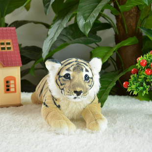 Модель животного, плюшевая игрушка, тряпичная кукла, тигр, подарок на день рождения, Amazon, оптовые продажи