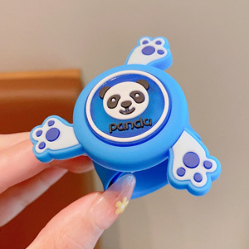 Rotating bracelet blue panda