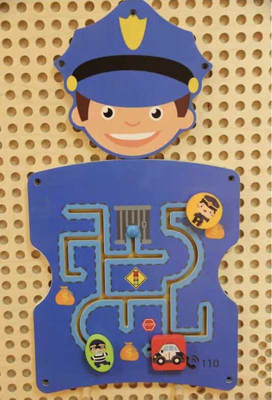 幼稚園の壁面玩具 愛国心を育む壁面ゲーム 高速鉄道 知育エリア 環境に優しい壁面装飾 早期教育玩具 木製|undefined