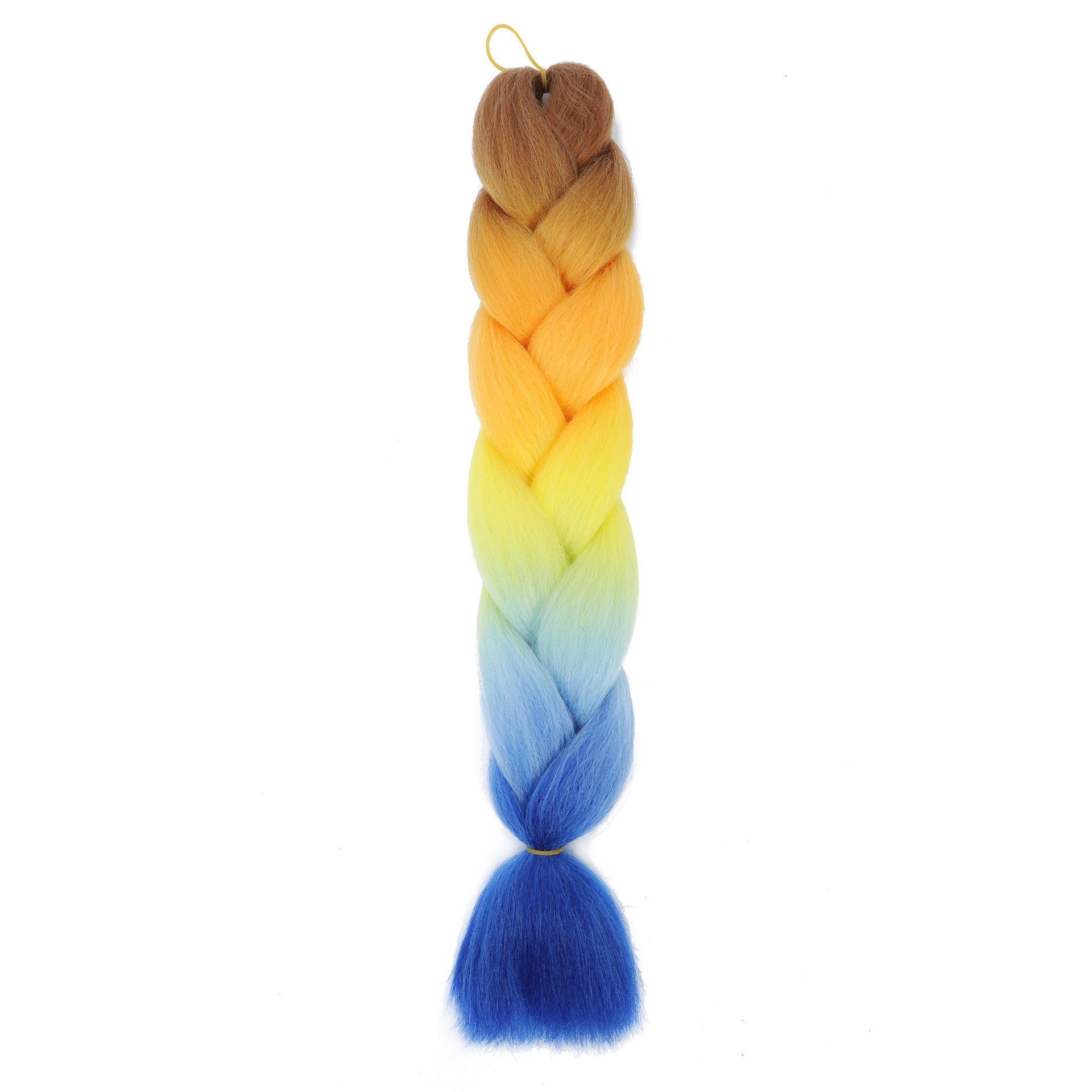 Trenza africana de colores para extensiones