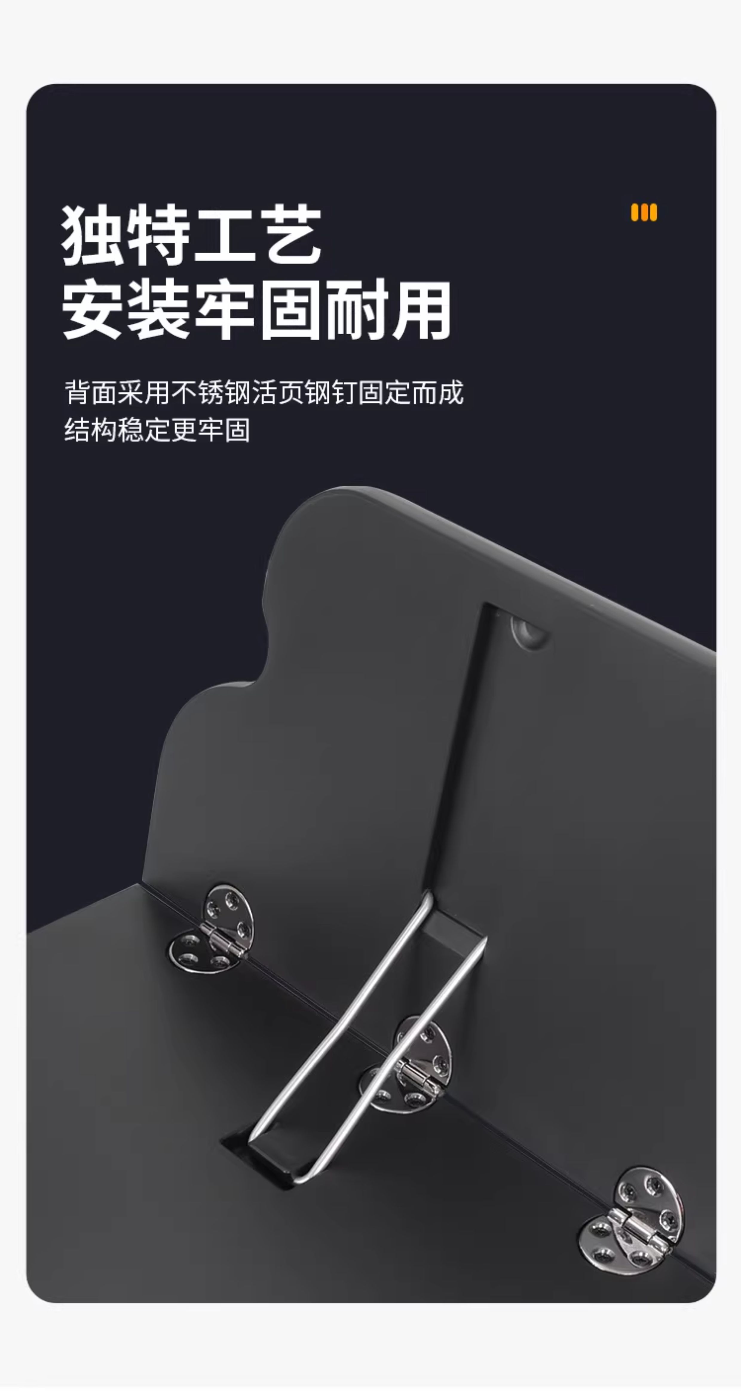 Car-mounted small table for the front passenger seat, suitable for eating and using a laptop in the car, compatible with Tesla