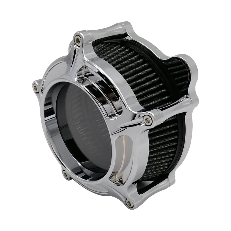 Harley Air Filter Full Car Modification Accessories CNC Aluminum 883 Soft Tail Dana Travel Transparent Air Filter