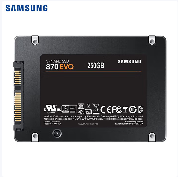 适用于三星（SAMSUNG）500GB SSD固态硬盘读速560MB/S 870 EVO