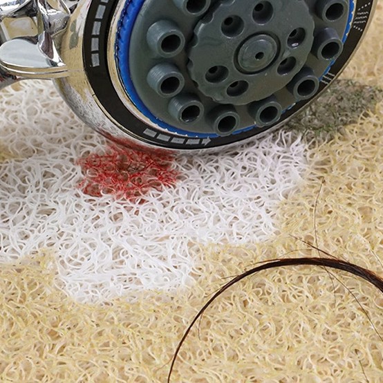 Alfombrillas antideslizantes para baño Alfombrillas huecas especiales para resistencia a la suciedad y al desgaste