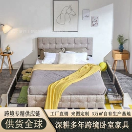 布艺床;铁艺/钢木床;电视柜