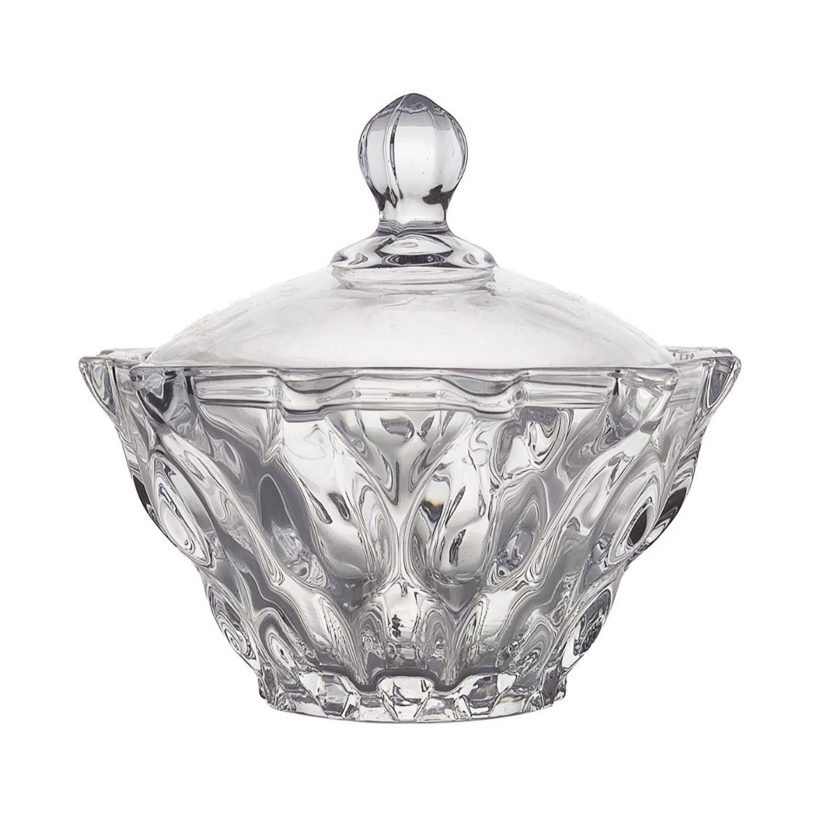 Европейская хрустальная стеклянная коробка для закусок, банка для конфет, декоративная шкатулка для хранения ювелирных изделий, серия сахарниц