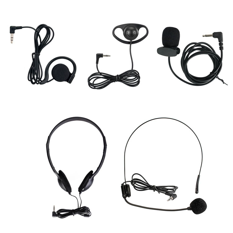 Аксессуары для наушников Микрофон 3.5mm Одиночный наушник 116cm для T131 T130 TT122