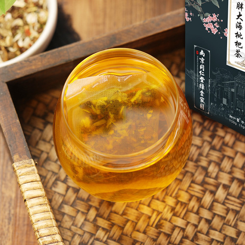 Nanjing Tongrentang Lo Han Guo, Fat Sea Coconut, Loquat Tea, Honeysuckle Flower and Chrysanthemum Throat-Nourishing Health Tea - Wholesale Bulk Supply from Manufacturer