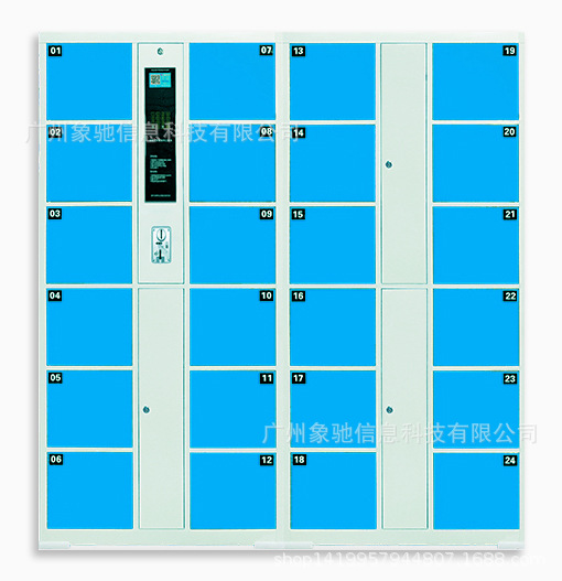 Smart bag locker self-storage face recognition shared locker…