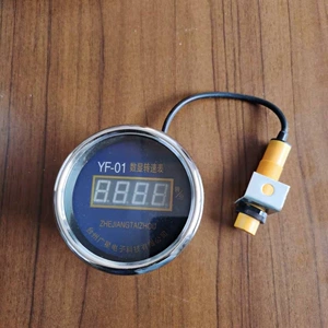 Marine digital display electronic tachometer, hydraulic rudder, diesel engine tachometer, two-wire probe