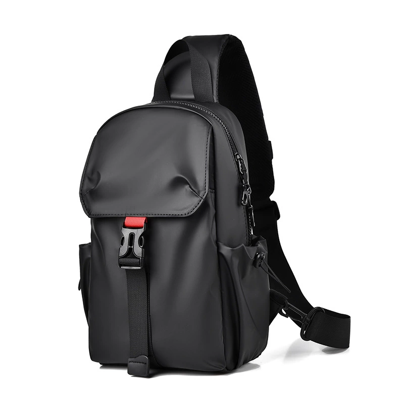 Capacious waterproof men's chest bag, backpack, one-shoulder bag
