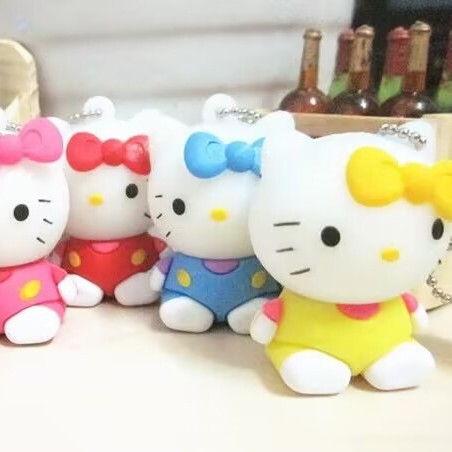 HelloKitty cartoon cat black cat U disk creative cat claw owl PVC silicone shape USB 32G64G
