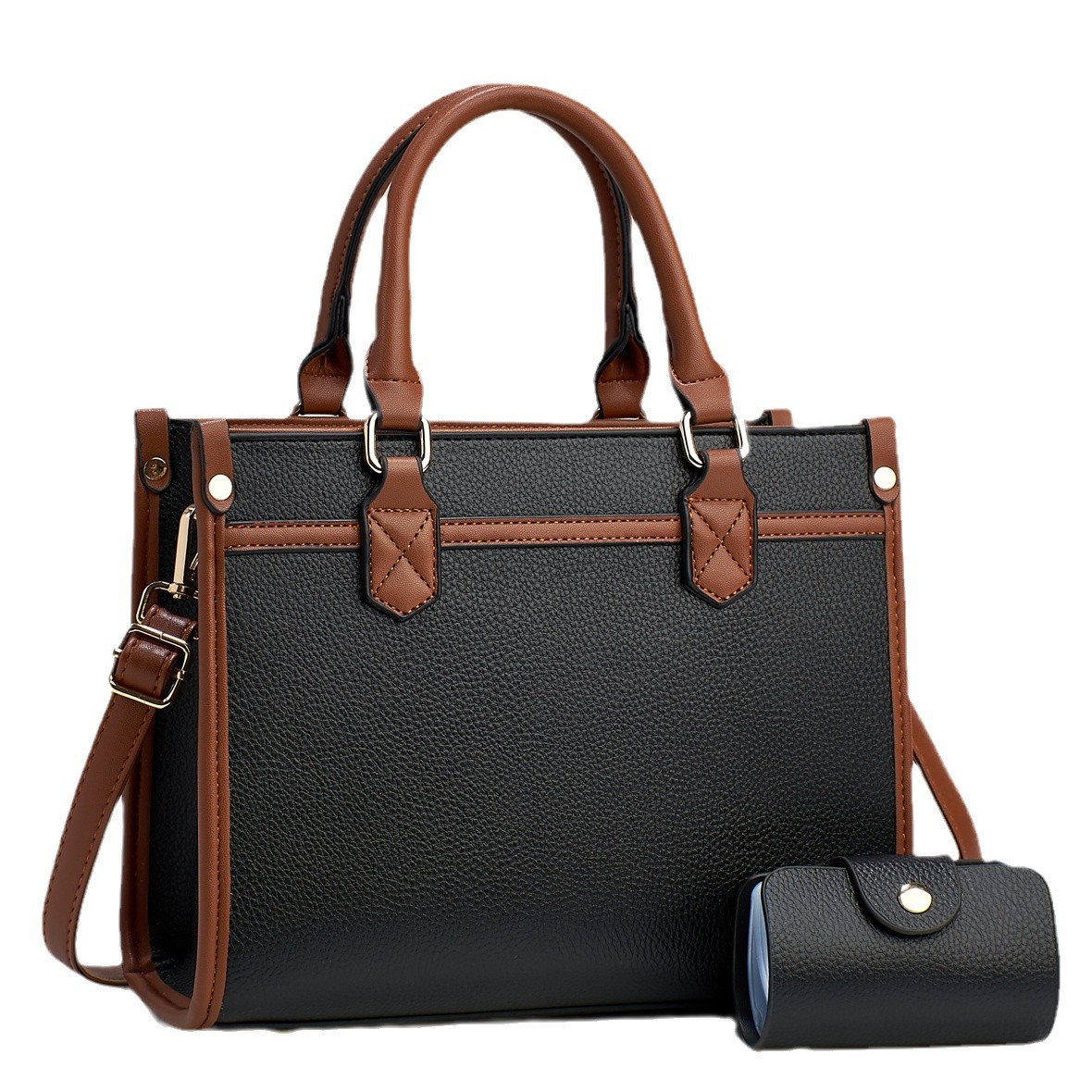 Taizhou bolso de mujer simple bolso de mano casual de gran capacidad multi-pieza conjunto de bolsos de hombro
