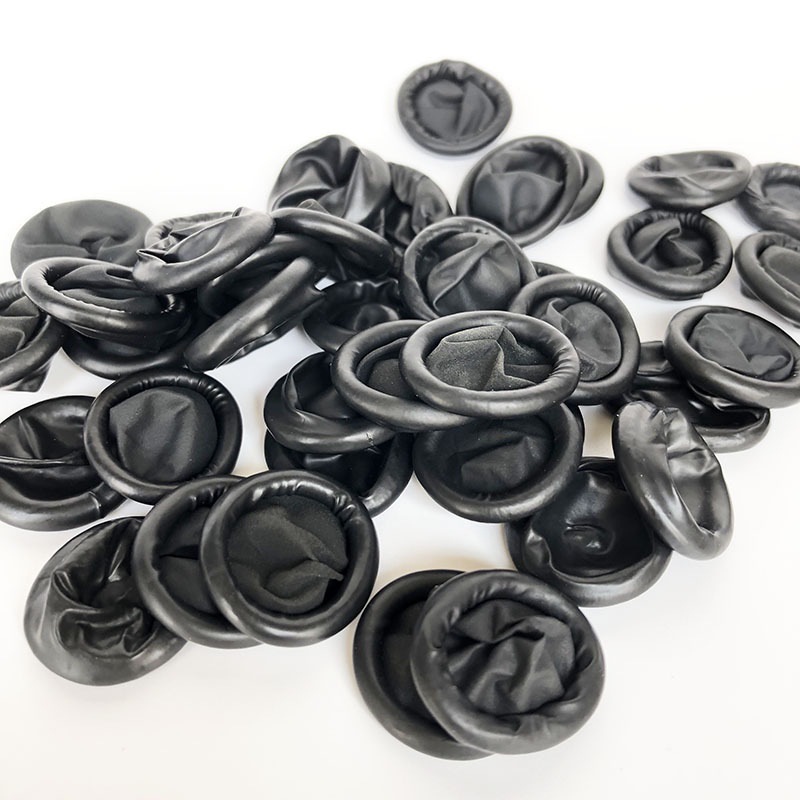 一次性手指套加厚防滑耐磨耐酸碱卷指套胶手套乳胶套磨砂防静电