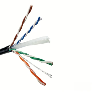 源头厂家定制超六类网线无氧铜非屏蔽网线超六类工程现货Cat6网线
