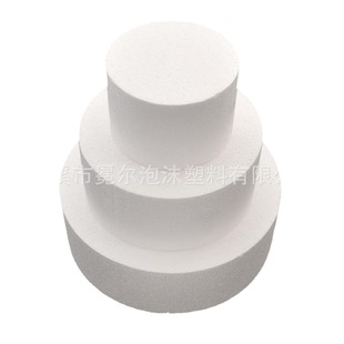 Factory direct supply foam disc various sizes Styrofoam cake embryo sugar model