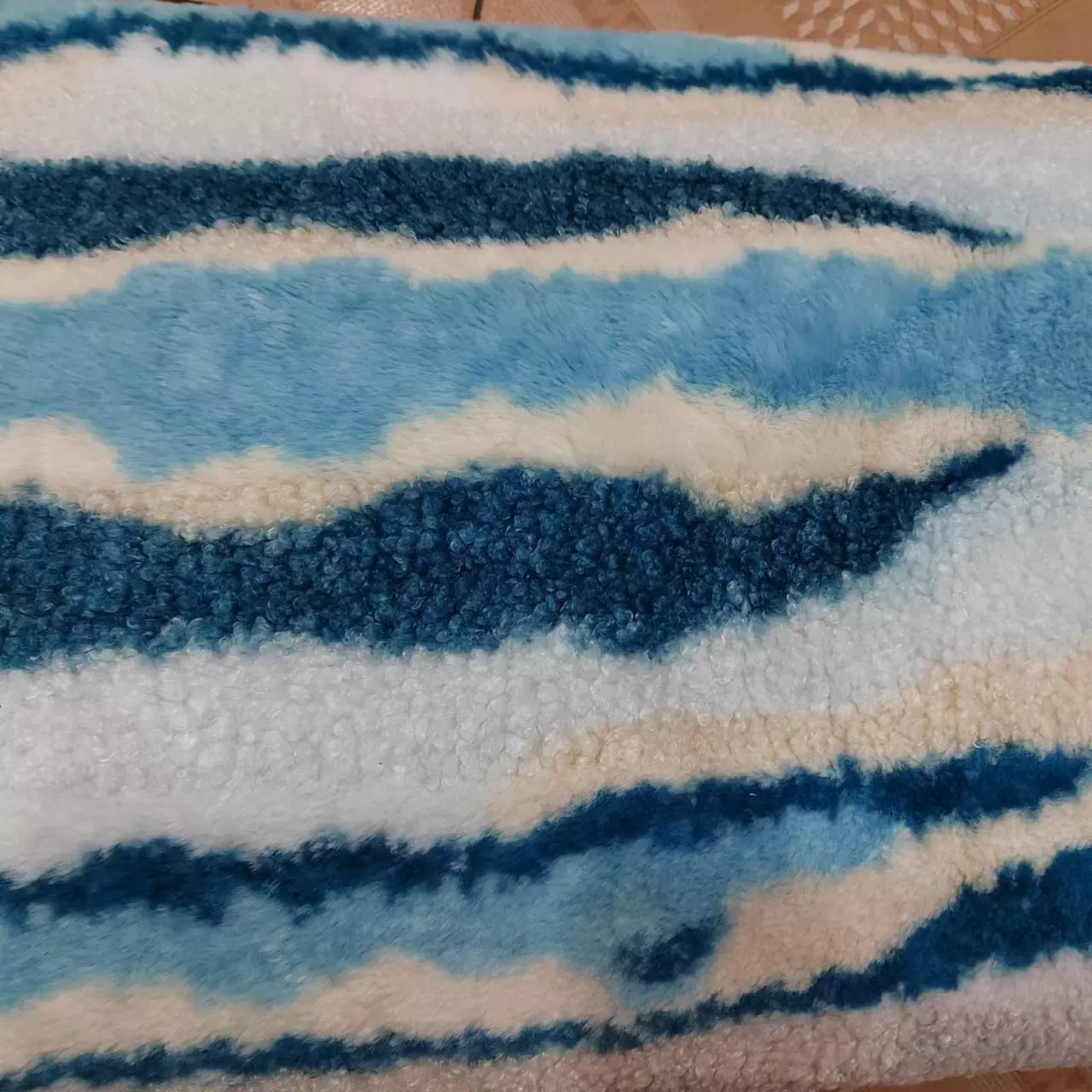 新款小香风涤纶月亮绒毛绒面料 秋冬外套大衣帽子绒布面料