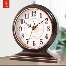 北极星摆钟台面客厅台式座钟复古家用桌面新款钟表摆放台钟时钟