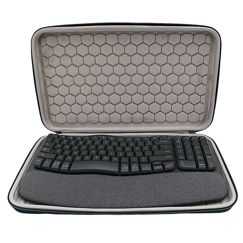 Suitable for Logitech Wave Keys Keyboard Storage Bag Wireless Bluetooth Wave Ergonomic Keyboard Protective Case