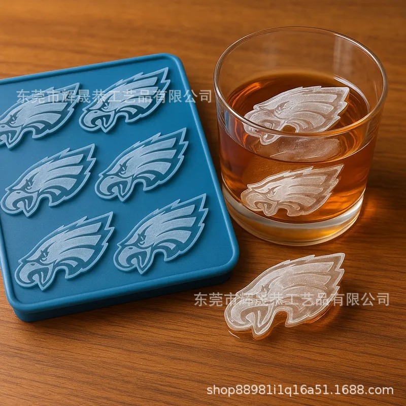 国境を越えた新しいサッカーチームSilicone Ice Moldサッカーチームのシリコン氷型|undefined