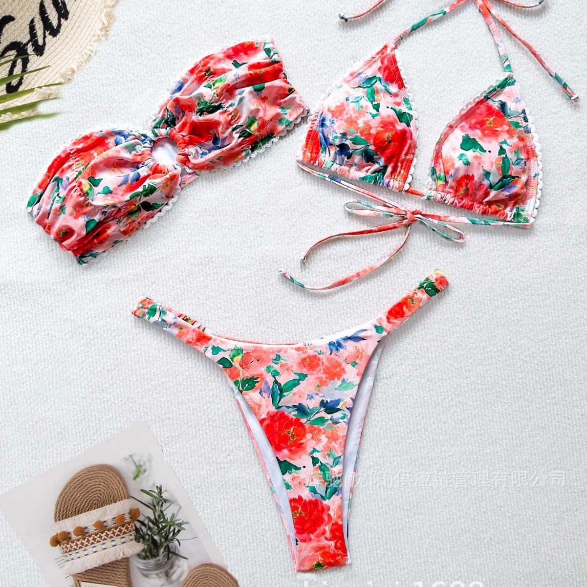 sexy swimwear in bikini area