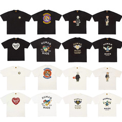 新しい！アメリカのファッションブランドヒューマンドラゴン年限定半袖男女カップル夏の漫画動物Tシャツ女性トップス